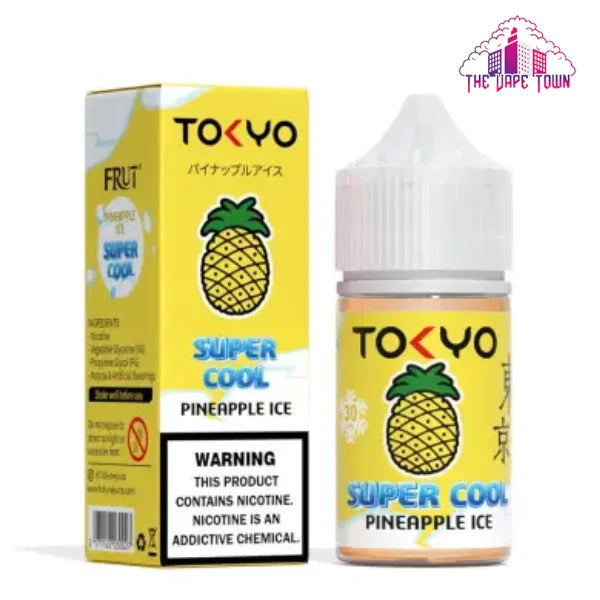 Tokyo Super Cool Pineapple Iced Nic Salt - 30ml (50mg