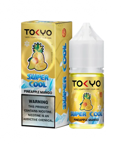 Tokyo Super Cool Pineapple Mango iced Nic Salt - 30ml